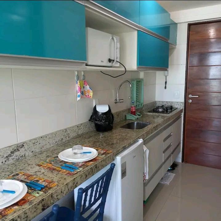 Flat Mar Bello Plaza Beira Mar Intermares 503 カベデロ エクステリア 写真
