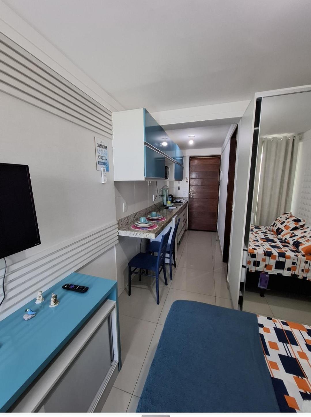 Flat Mar Bello Plaza Beira Mar Intermares 503 カベデロ エクステリア 写真