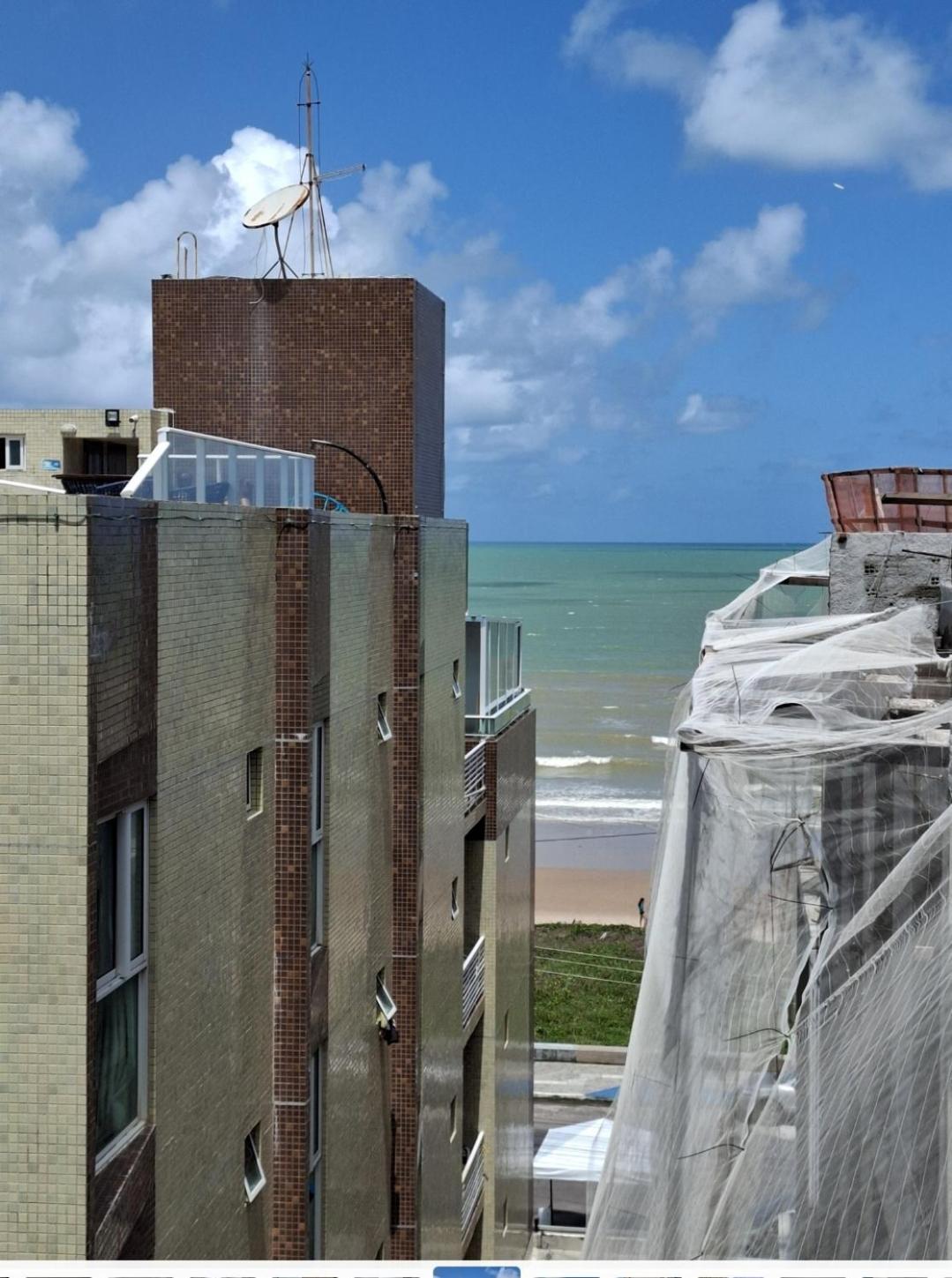 Flat Mar Bello Plaza Beira Mar Intermares 503 カベデロ エクステリア 写真