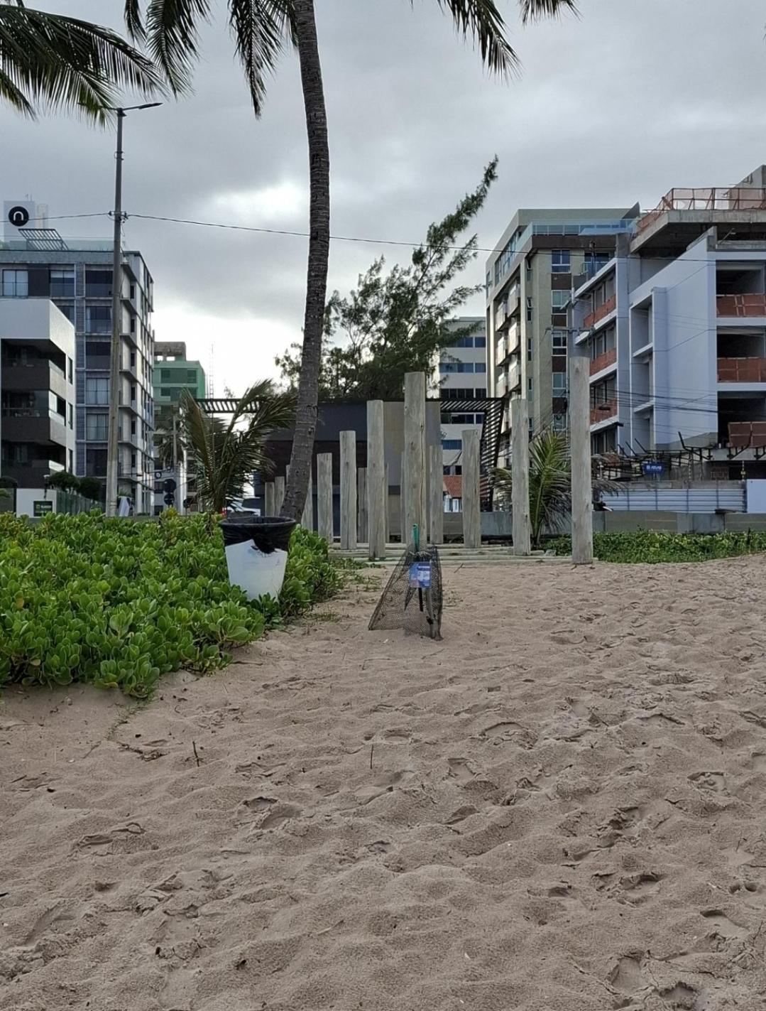Flat Mar Bello Plaza Beira Mar Intermares 503 カベデロ エクステリア 写真