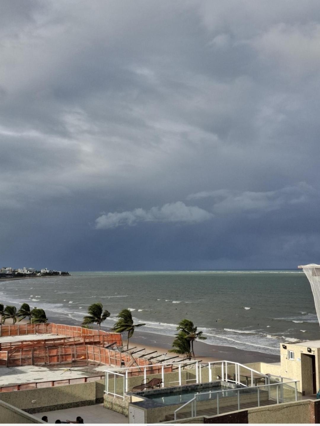 Flat Mar Bello Plaza Beira Mar Intermares 503 カベデロ エクステリア 写真