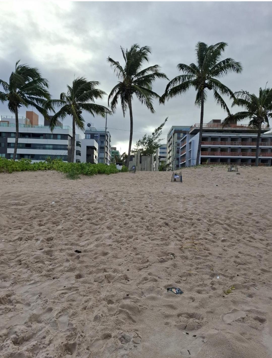 Flat Mar Bello Plaza Beira Mar Intermares 503 カベデロ エクステリア 写真